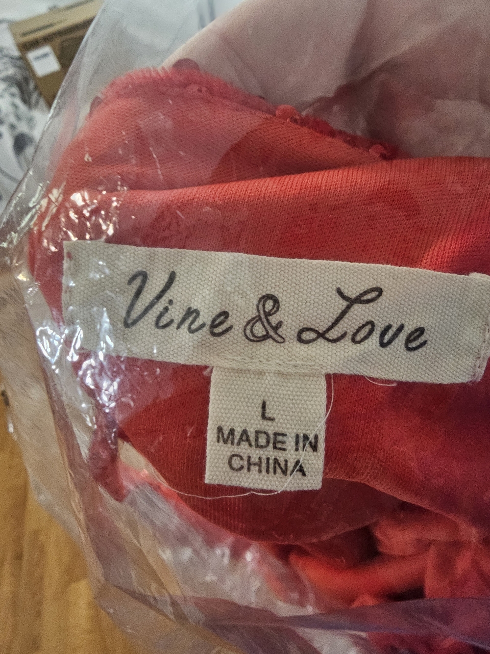 Vine & Love Sleeveless Vintage Red Maxi Dress